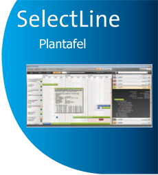 SelectLine Plantafel